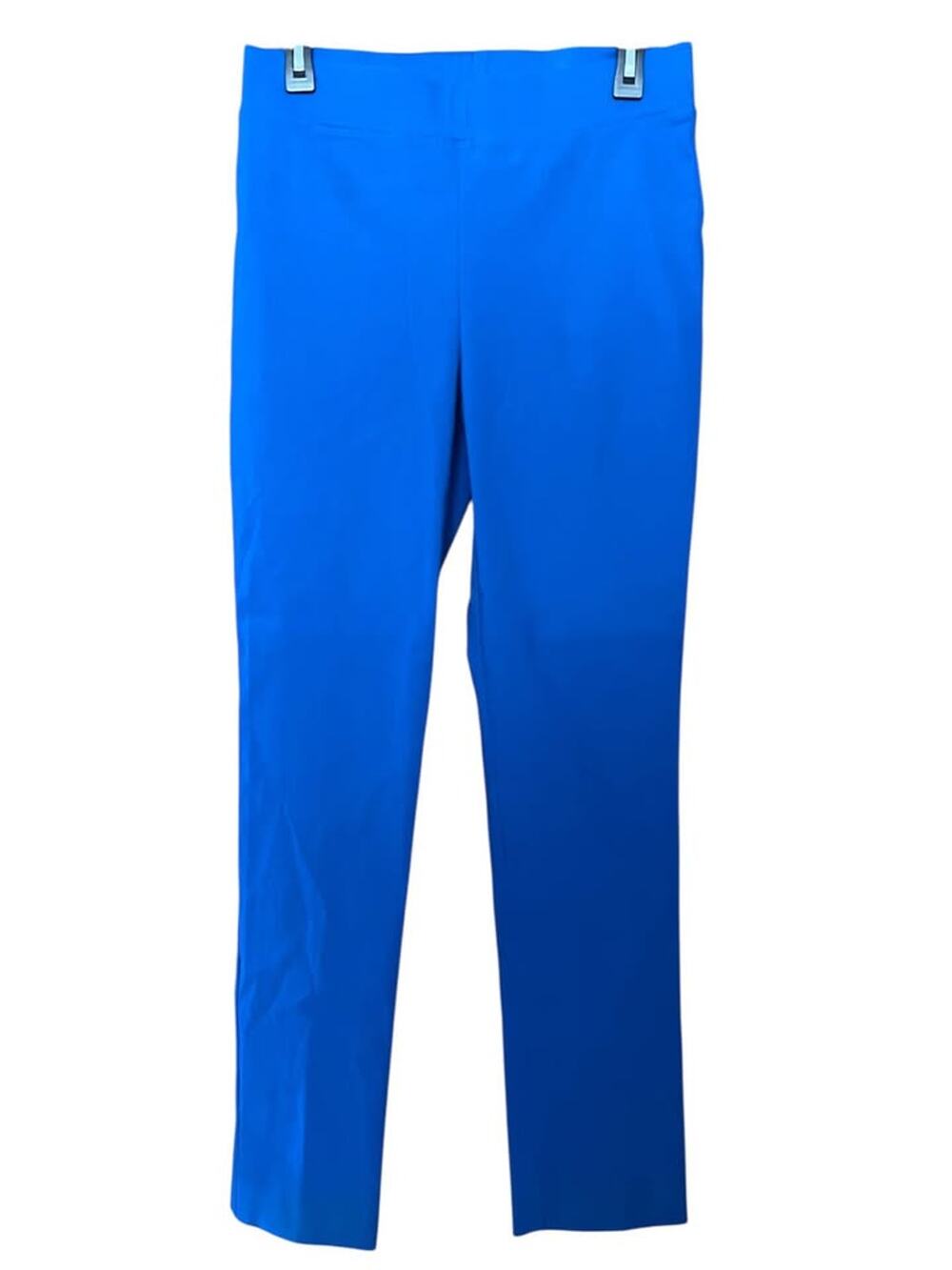 Like NEW Sz 10 tall girl Bright Blue Joseph Ribkoff Pants (medium stretch)